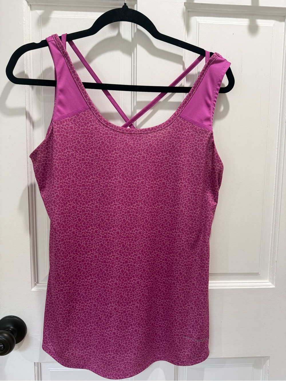 Columbia Women's Fuchsia Pink Strappy Athletic Tank